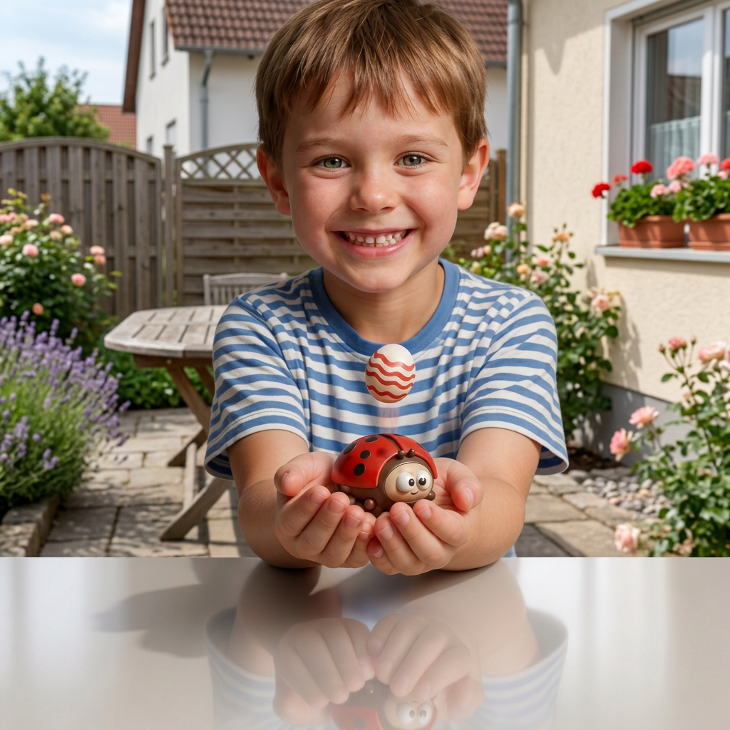 Baby-Marienkäfer-Luftspielzeug