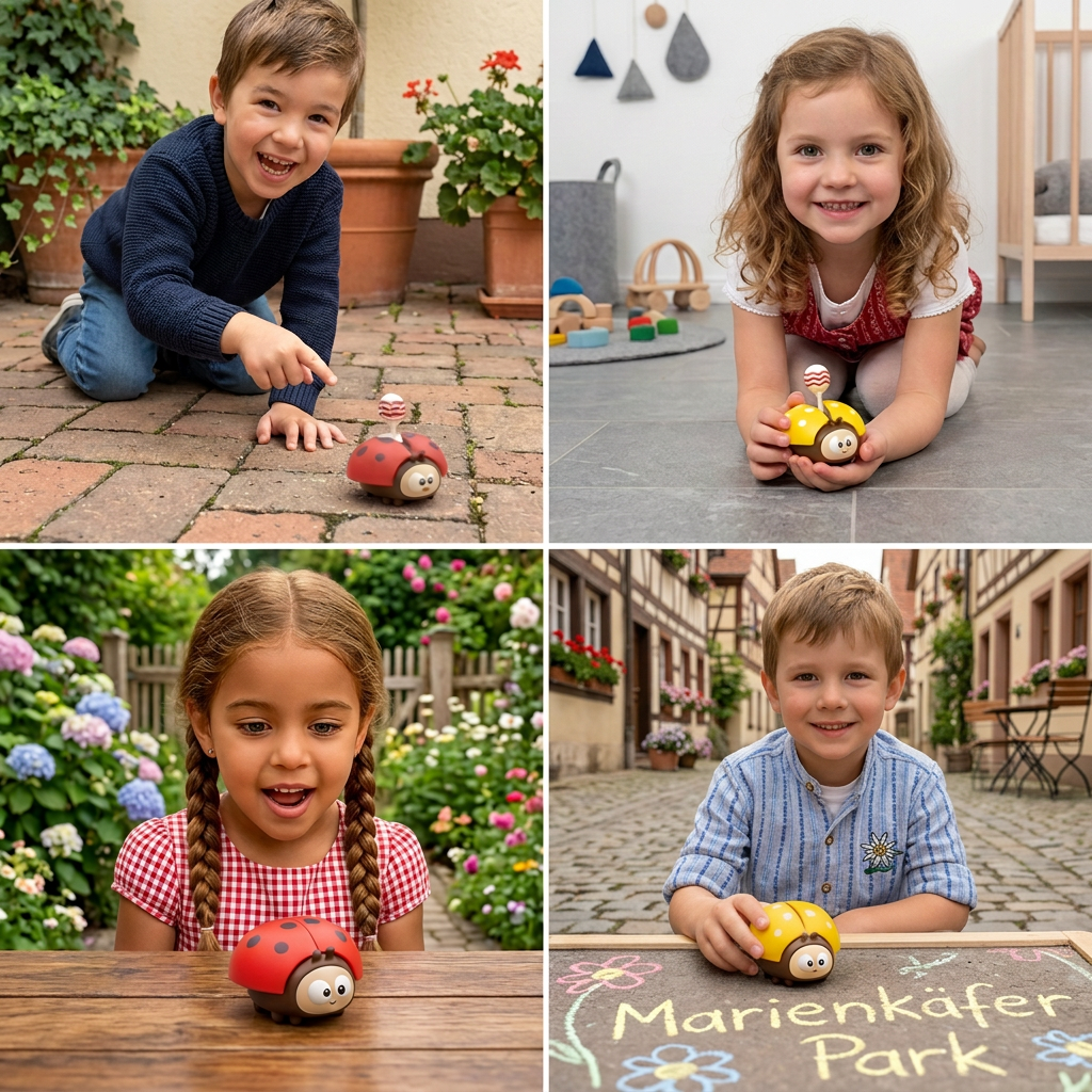 Baby-Marienkäfer-Luftspielzeug