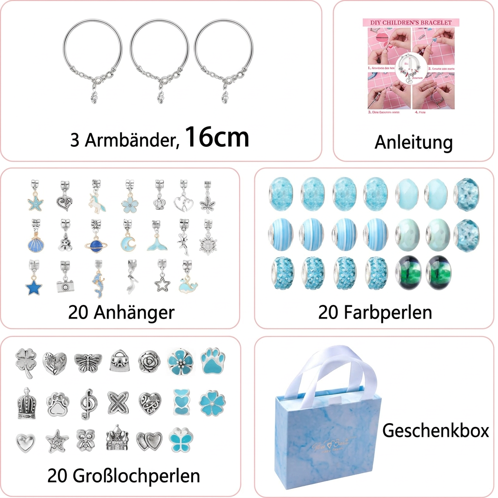 Schmuck Bastel Set zum Selber Machen