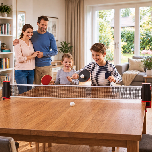 Verstellbares Tischtennisnetz – passend für jeden Tisch!