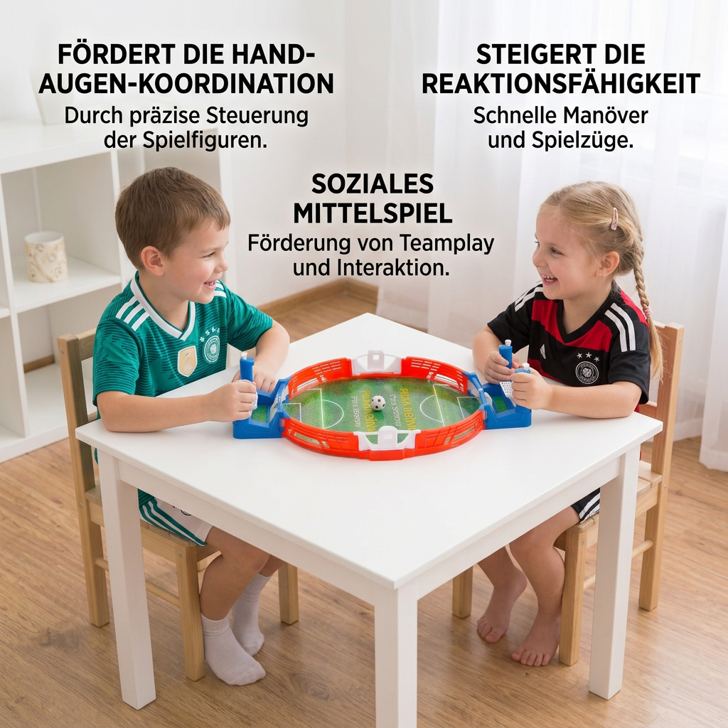 Tischfußballspiel