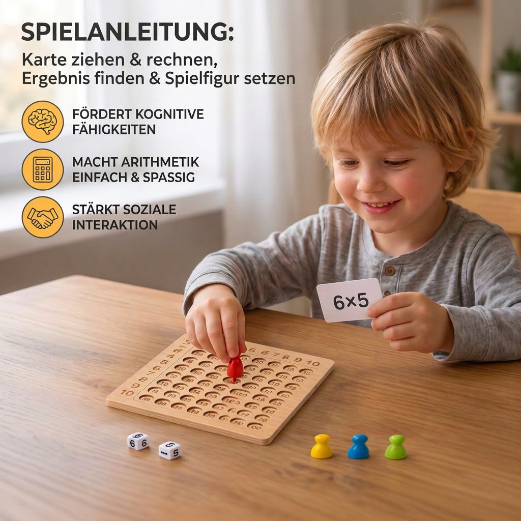 1x1 Mathe Lernspiel – Rechnen einfach gemacht!