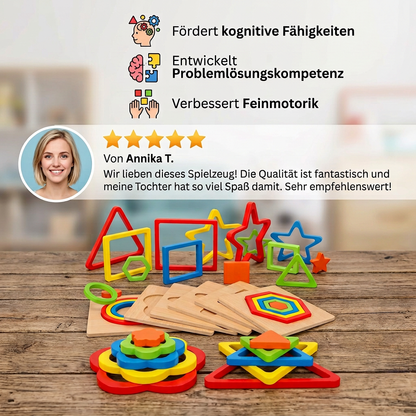 Wald Stapelspiel | Eine spielerische Herausforderung für kleine Denker