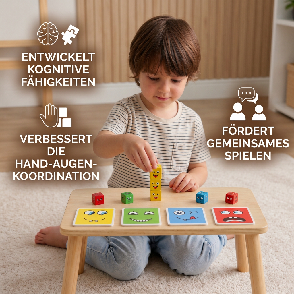 MindCraft | Puzzle zur Gesichtsausdruck-Erkennung für Kinder