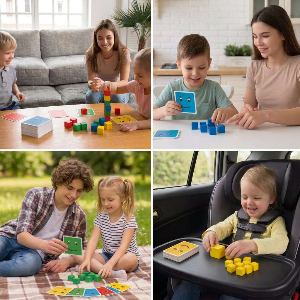 MindCraft | Puzzle zur Gesichtsausdruck-Erkennung für Kinder