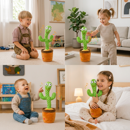 Groovy Bud – Der tanzende Kaktus mit Soundreaktion