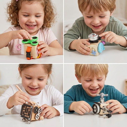 WoodenJoy | Aktivitätswürfel zur Förderung der Motorik