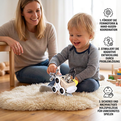 WoodenJoy | Aktivitätswürfel zur Förderung der Motorik