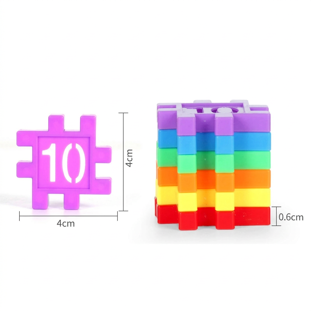 Montessori Mathe-Bausteine