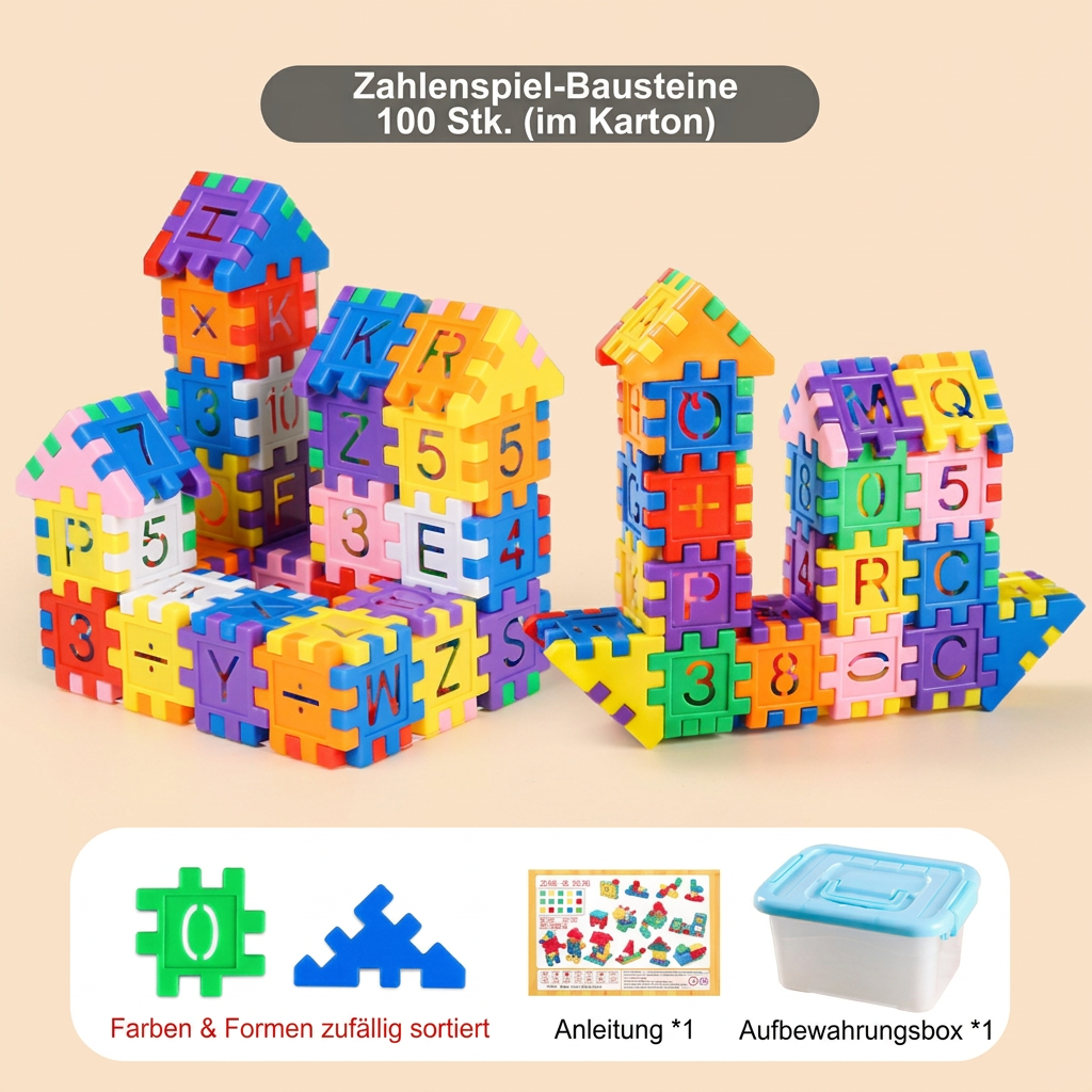 Montessori Mathe-Bausteine
