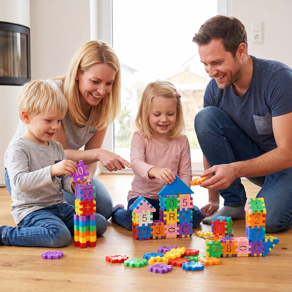 Montessori Mathe-Bausteine