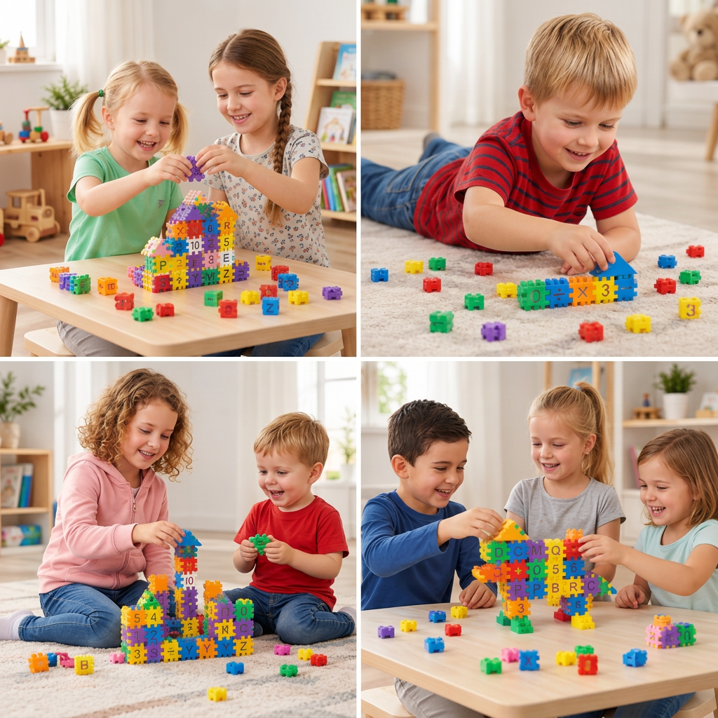 Montessori Mathe-Bausteine