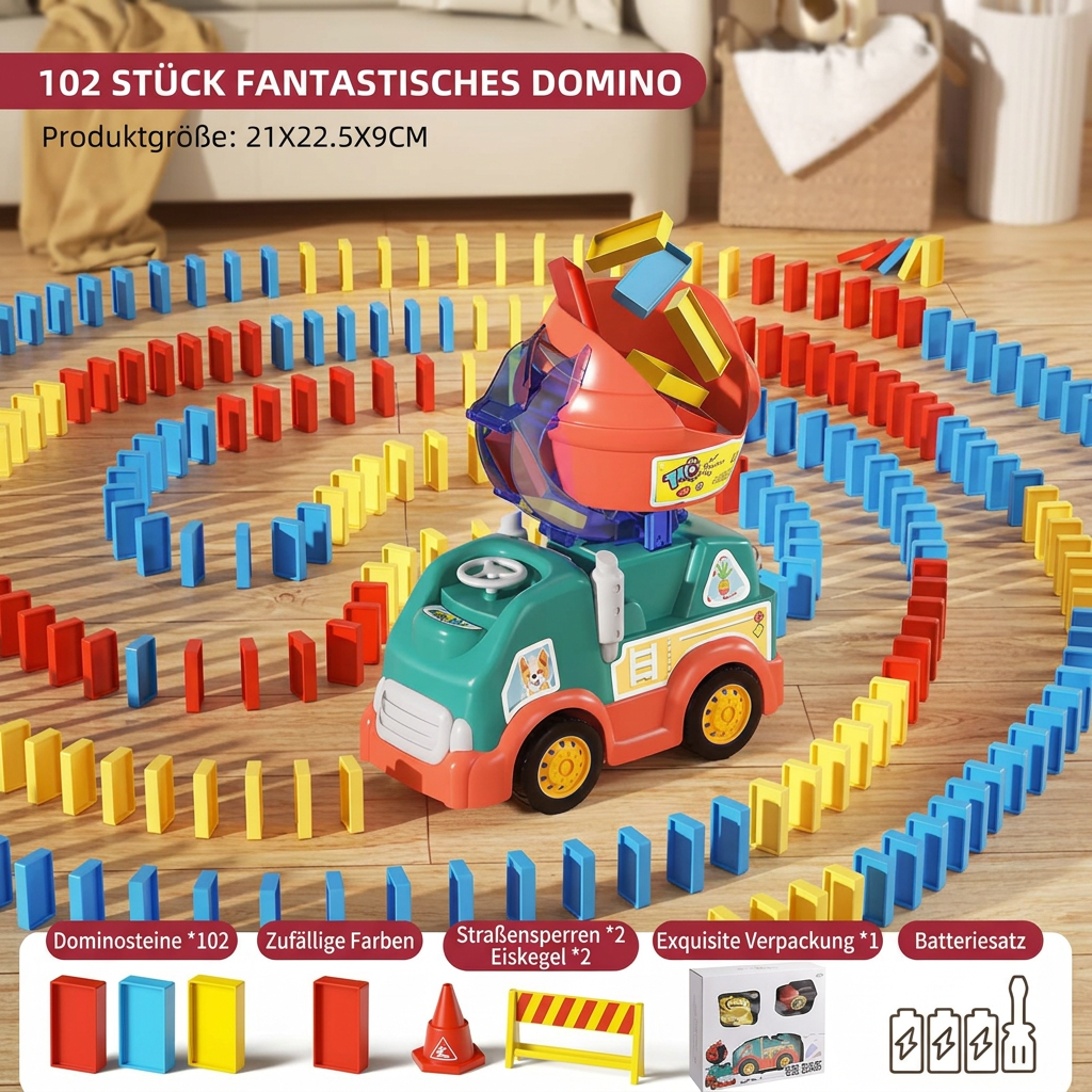 Montessori Domino-LKW