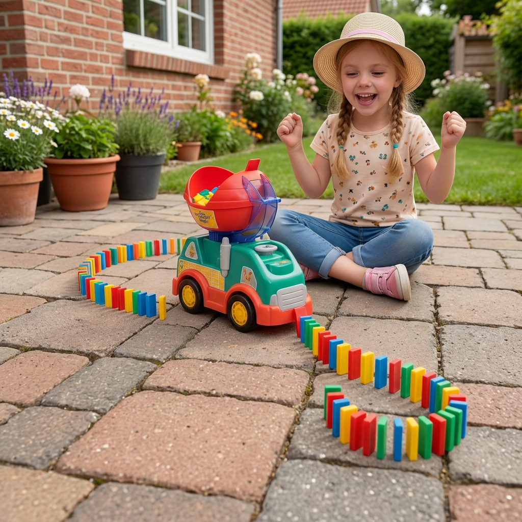 Montessori Domino-LKW