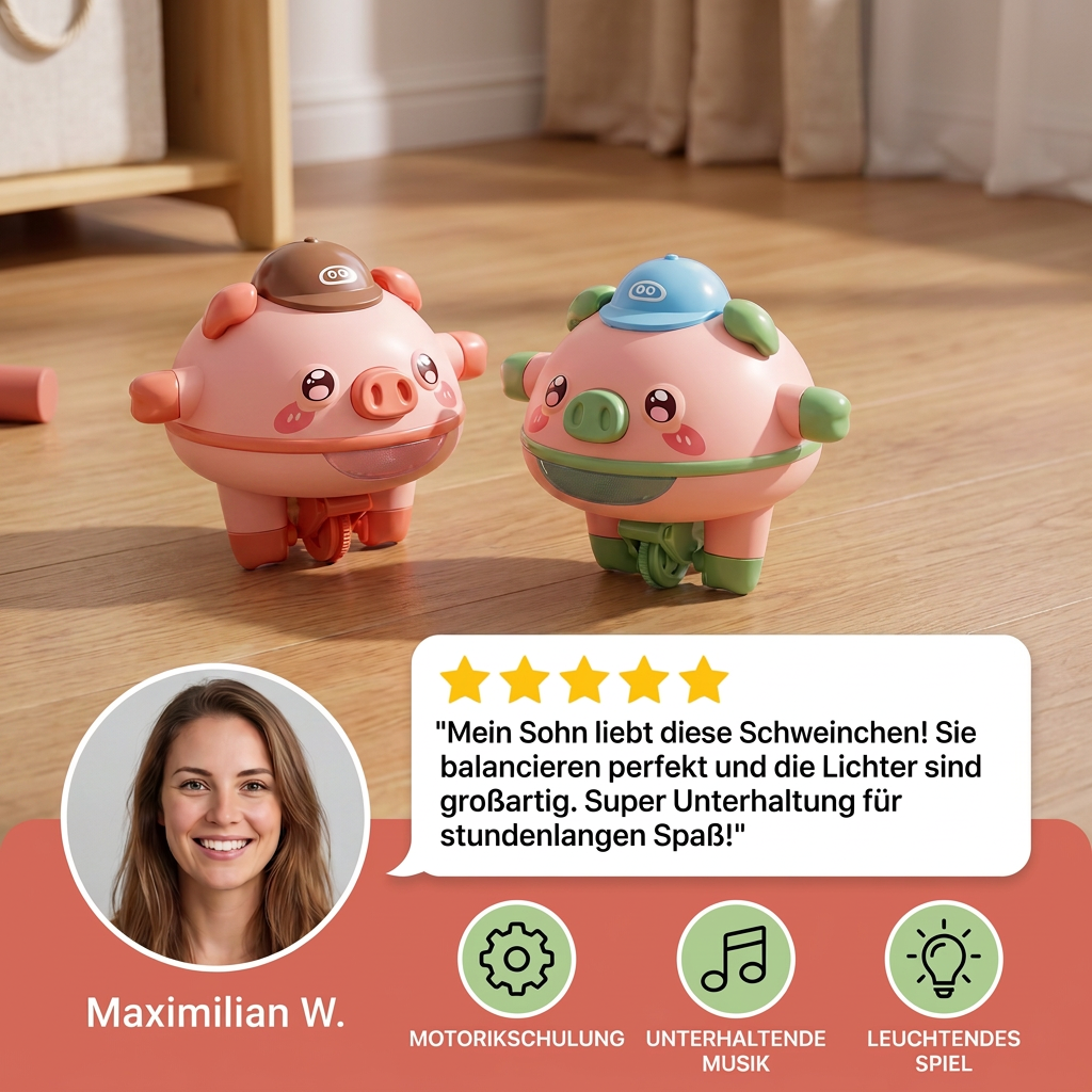 Balancier-Schwein für Kinder