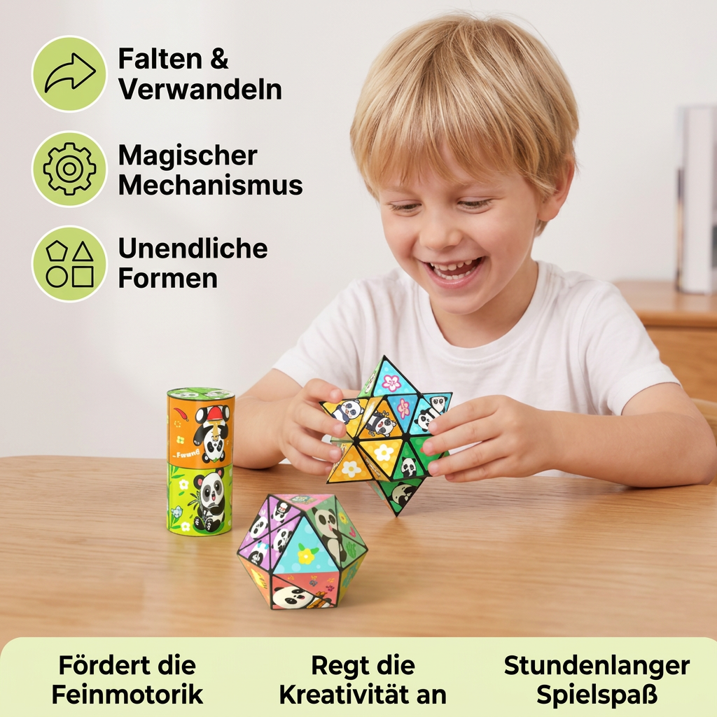 Magische Faltwürfel