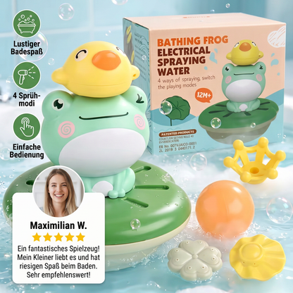 Spritzender Frosch – Badespielzeug