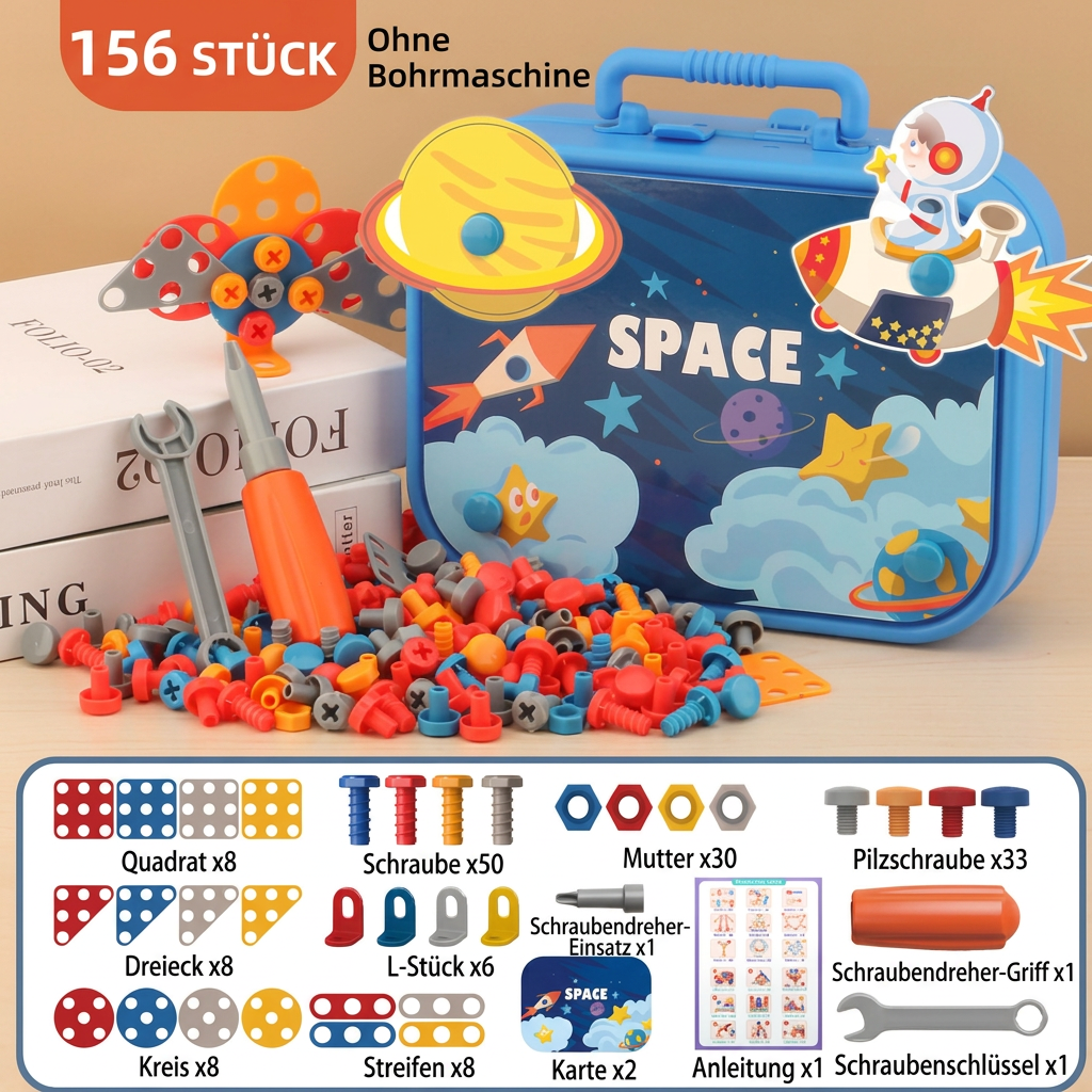 Montessori 3D-Werkzeugkasten