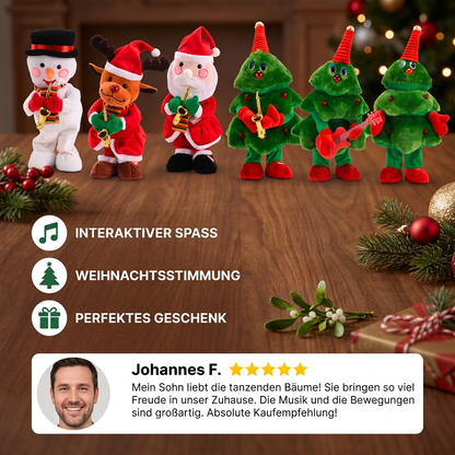 Tanzender Weihnachtsbaum – Spielzeug
