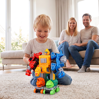 5-in-1 Transformer-Auto-Spielset
