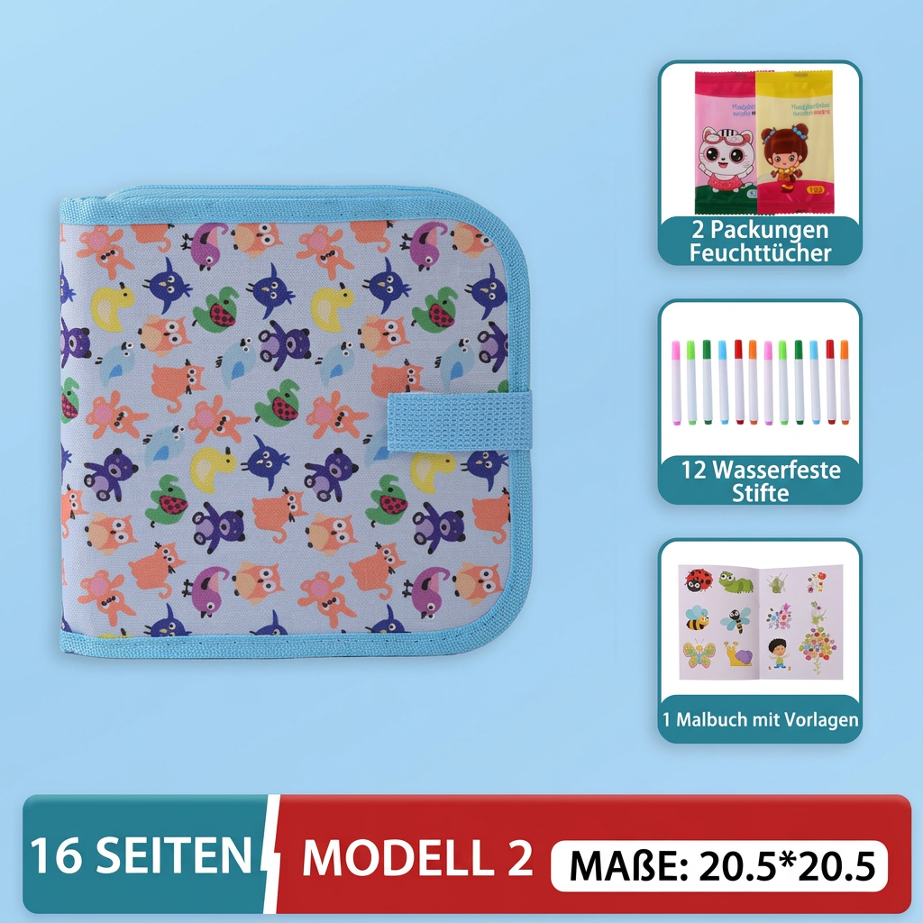 Kreative Zeichentafel – Wiederverwendbares Malbuch für Kinder