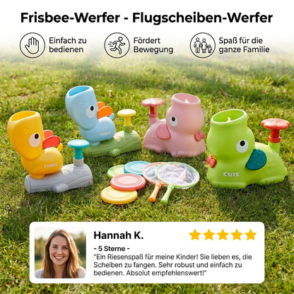 Frisbee-Werfer – Flugscheiben-Wurfspiel