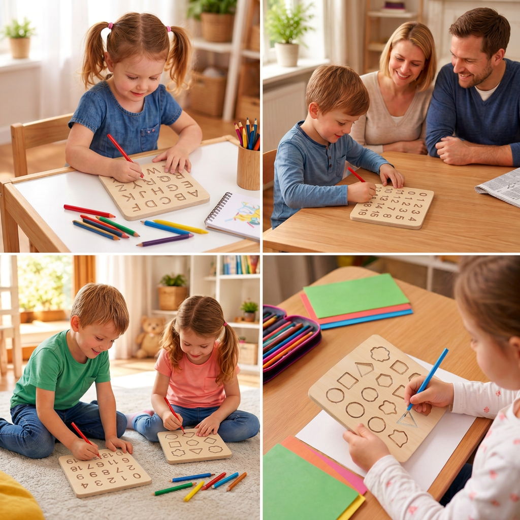 Holz-Zahlentafel