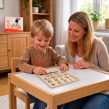 Holz-Zahlentafel