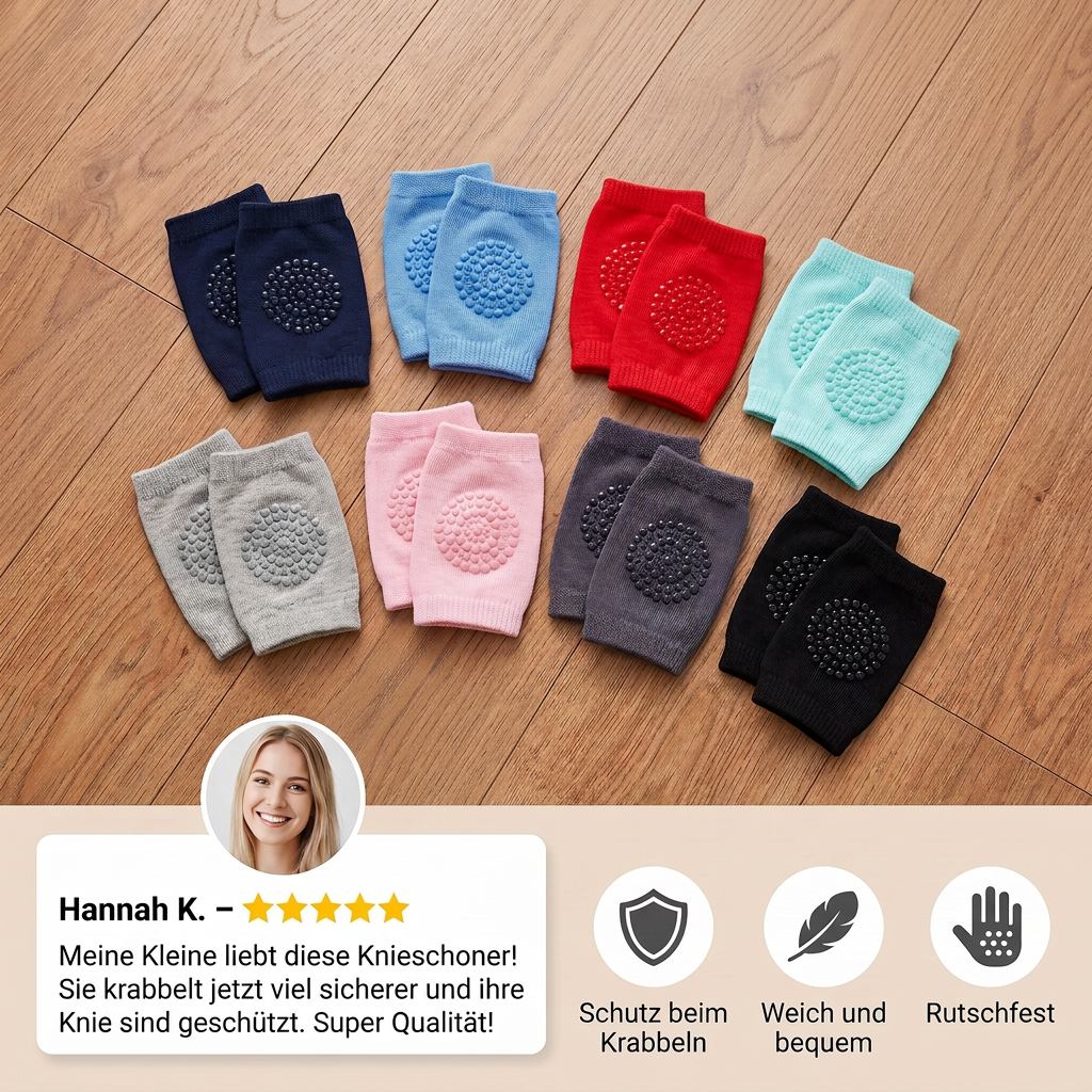 Baby-Knieschoner fürs Krabbeln