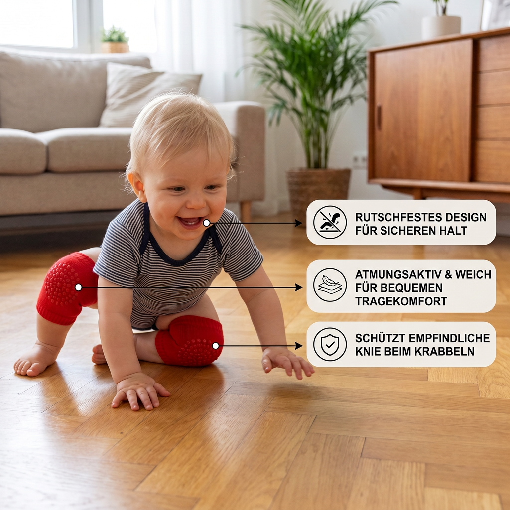 Baby-Knieschoner fürs Krabbeln
