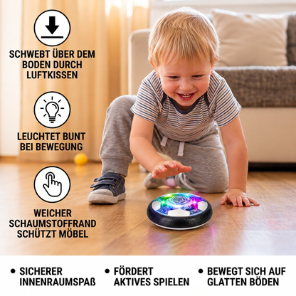 Schwebender Luftkissenball