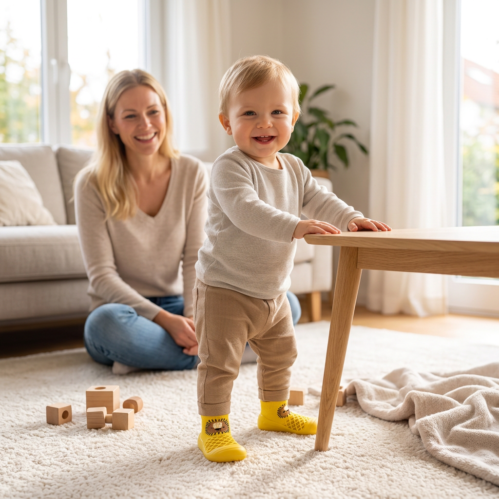 Barfußsocken mit Tiermotiven für Babys