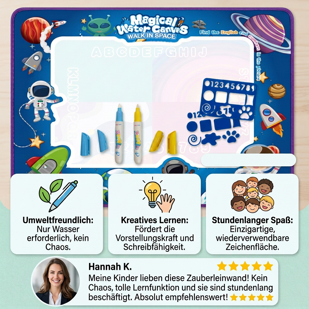 Aqua-Malmatte für Kinder