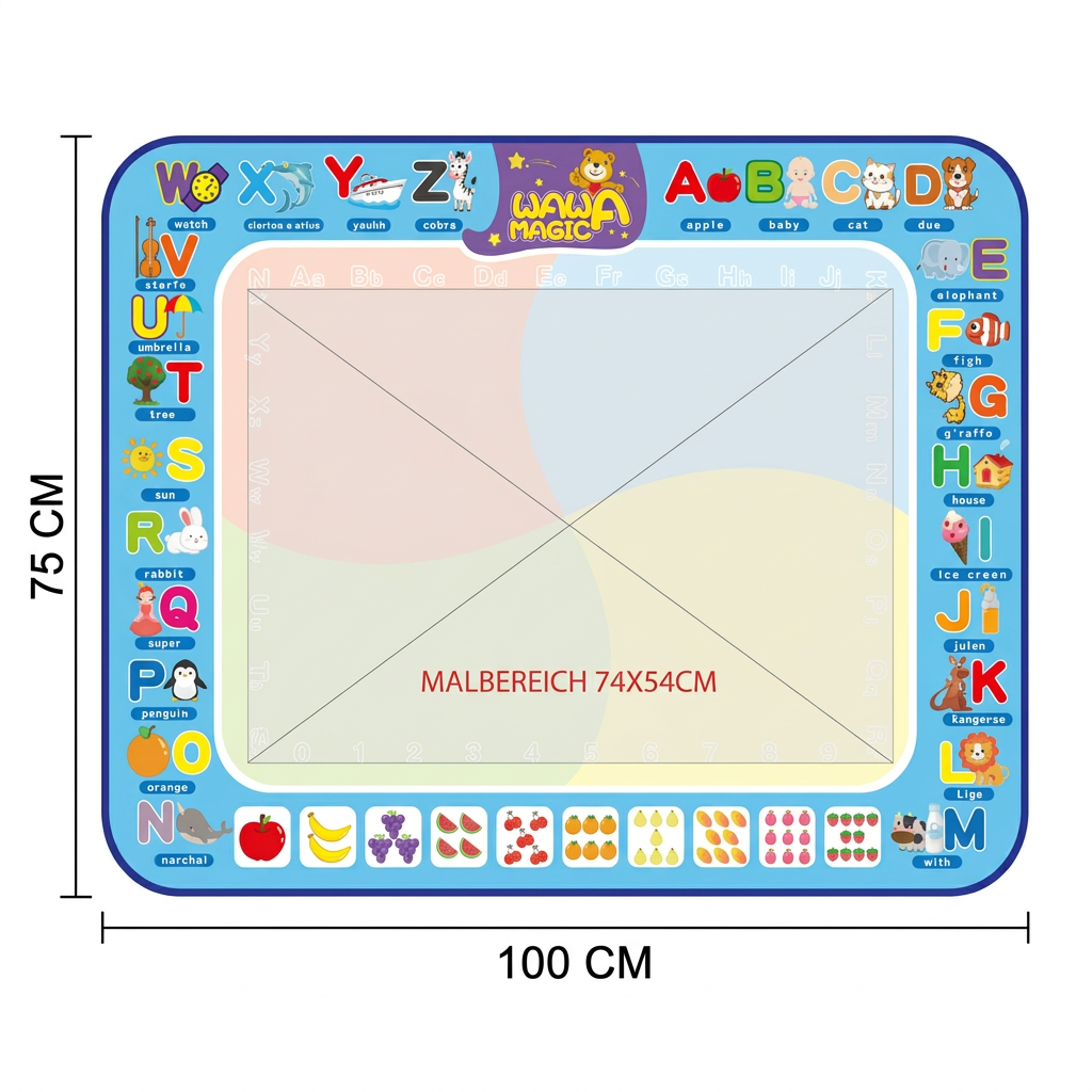 Magische Wasser-Zeichenmatte