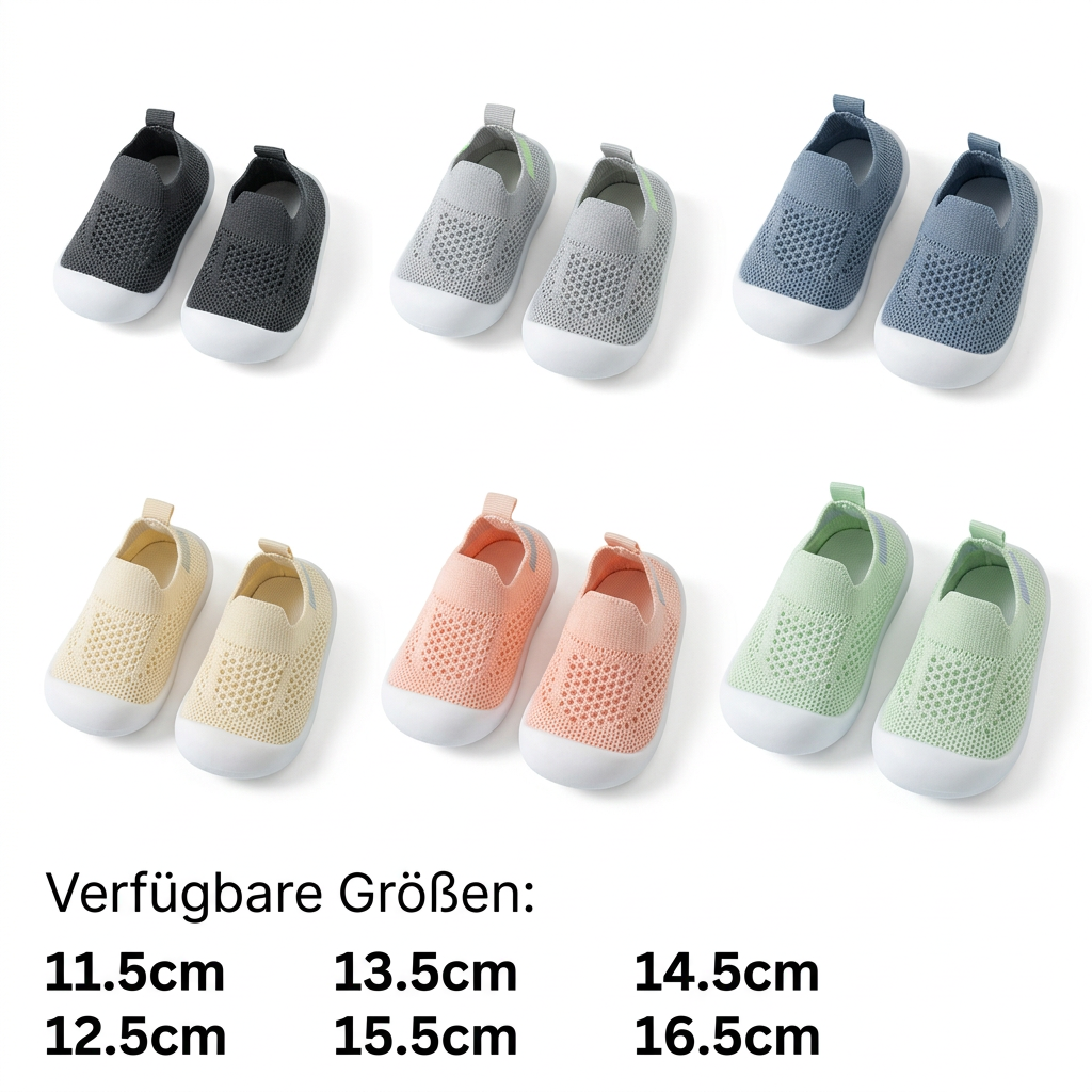 Rutschfeste Sockenschuhe für Kinder