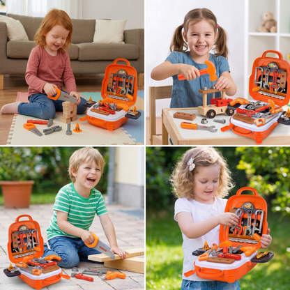 Rucksack für kleine Handwerker