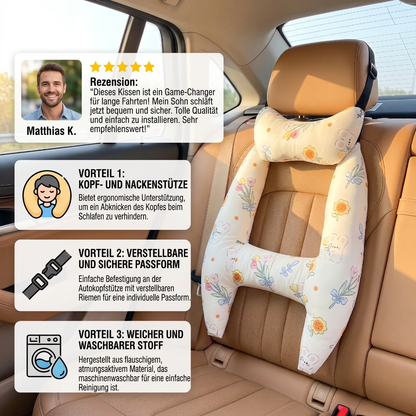 Kuscheliges Autokissen für Kinder