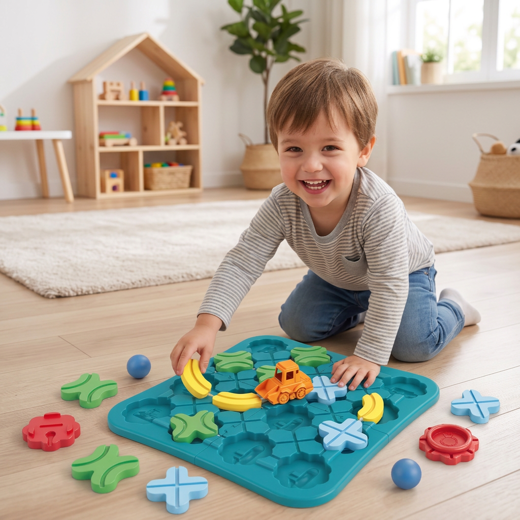 Montessori Straßenpuzzle