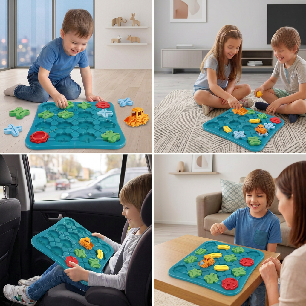Montessori Straßenpuzzle