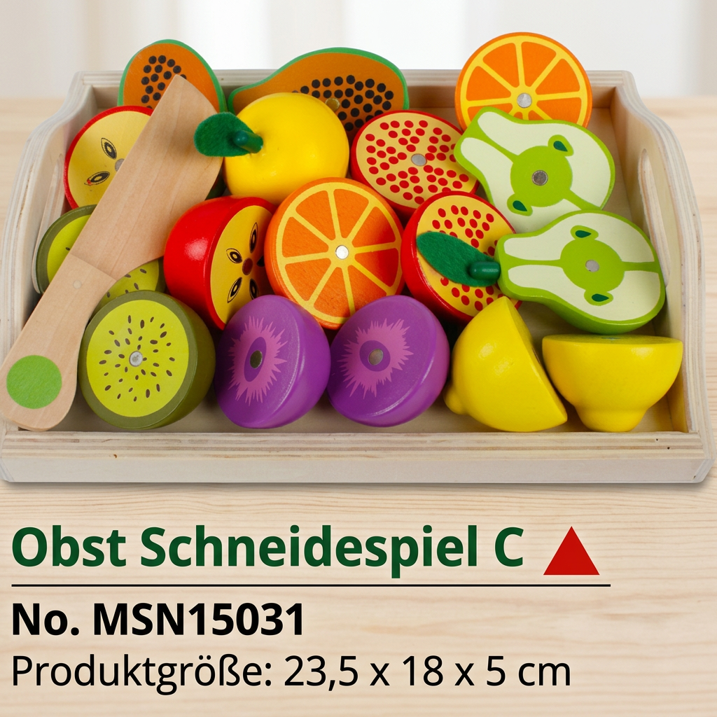 Montessori Holzspielküchen Set