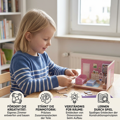 3D-Raum-Puzzle – Gestalten, bauen und entdecken!