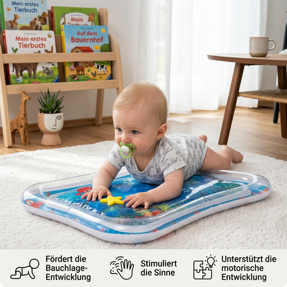 Sensorische Wasserspielmatte für Kinder