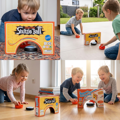 Mini Airhockey Tischspiel für Kinder – Schnelles Reaktionsspiel mit Pucks