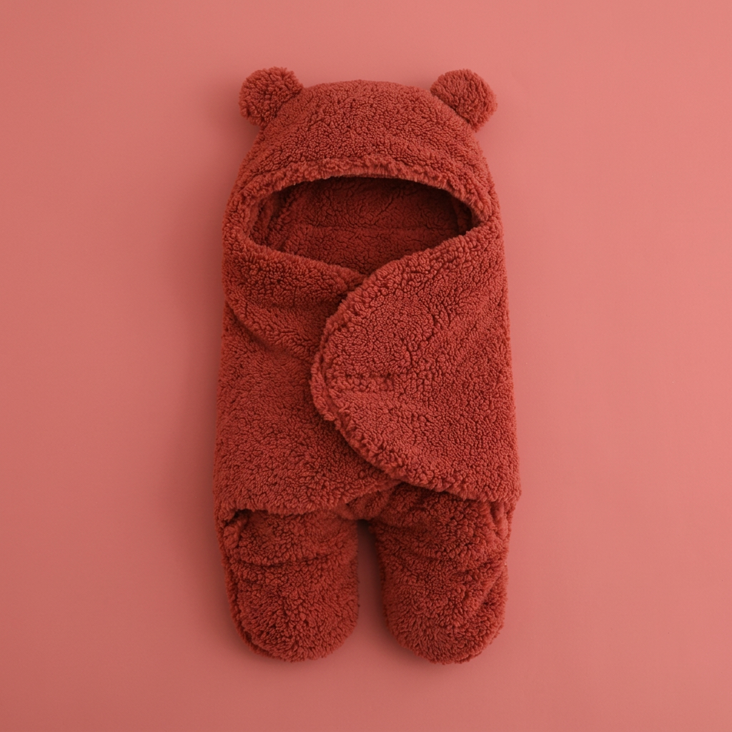 Baby Decke und Schlafanzug im Bärendesign