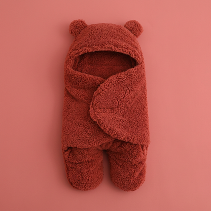 Baby Decke und Schlafanzug im Bärendesign