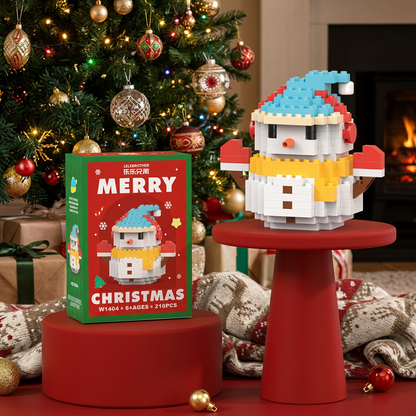 Kreative Baustein Weihnachtsfiguren - Spaß für die ganze Familie