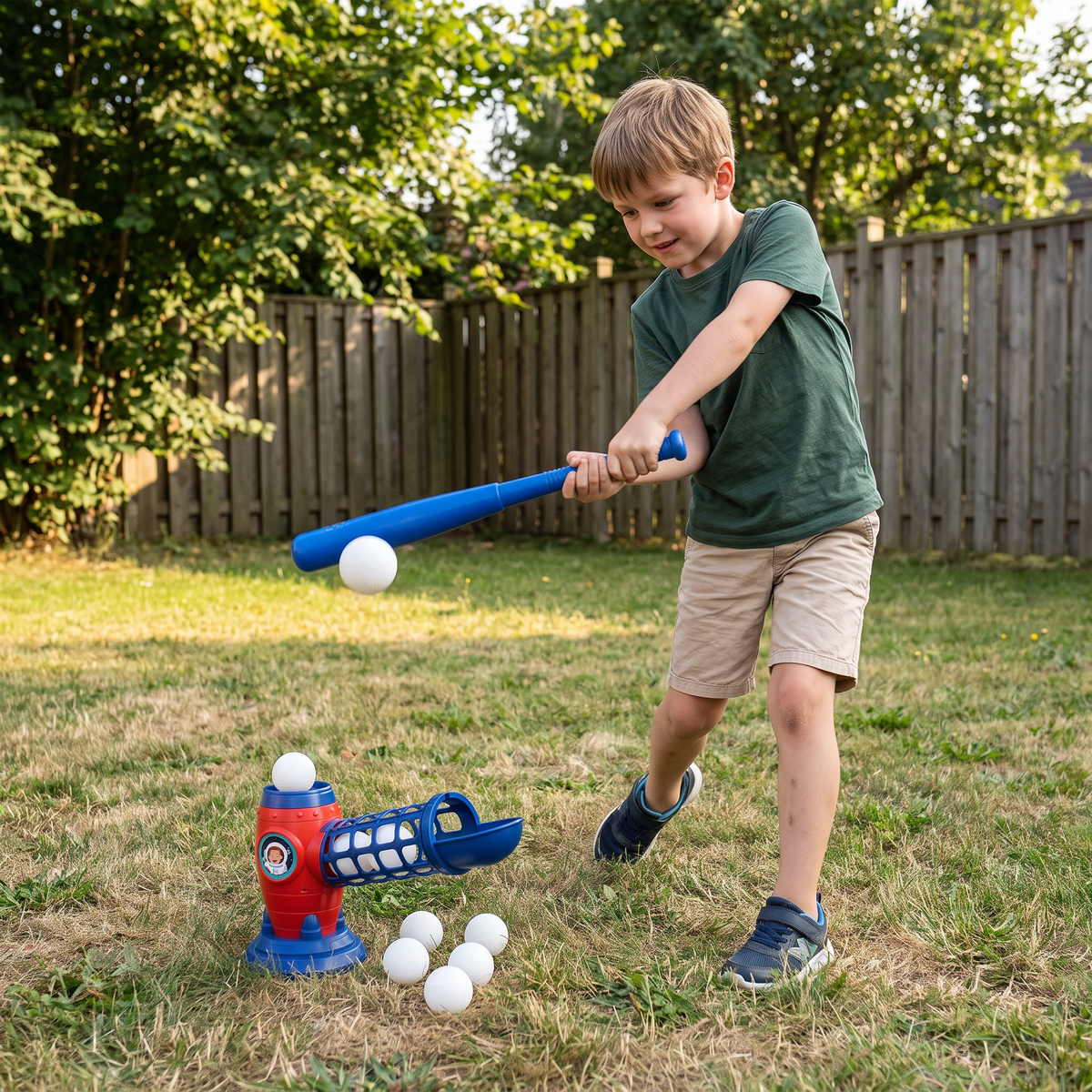 Elektronische Baseball-Wurfmaschine für Kinder