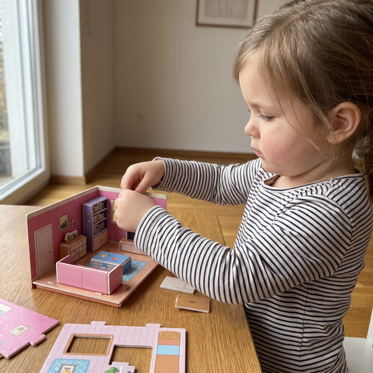 3D-Raum-Puzzle – Gestalten, bauen und entdecken!