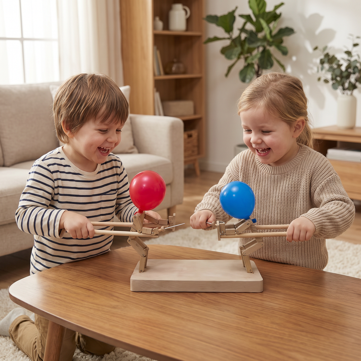 Ballon-Fechtspiel für die ganze Familie