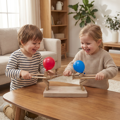 Ballon-Fechtspiel für die ganze Familie